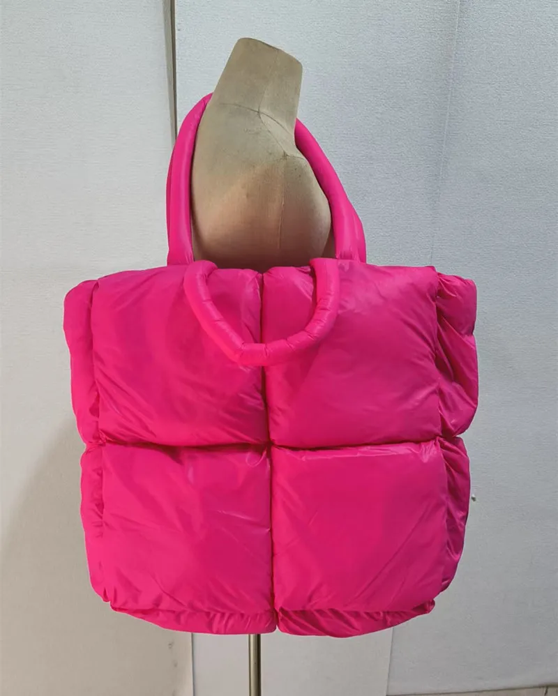 Custom Logo Large Carryall Puffy Crossbody Shoulder Bag