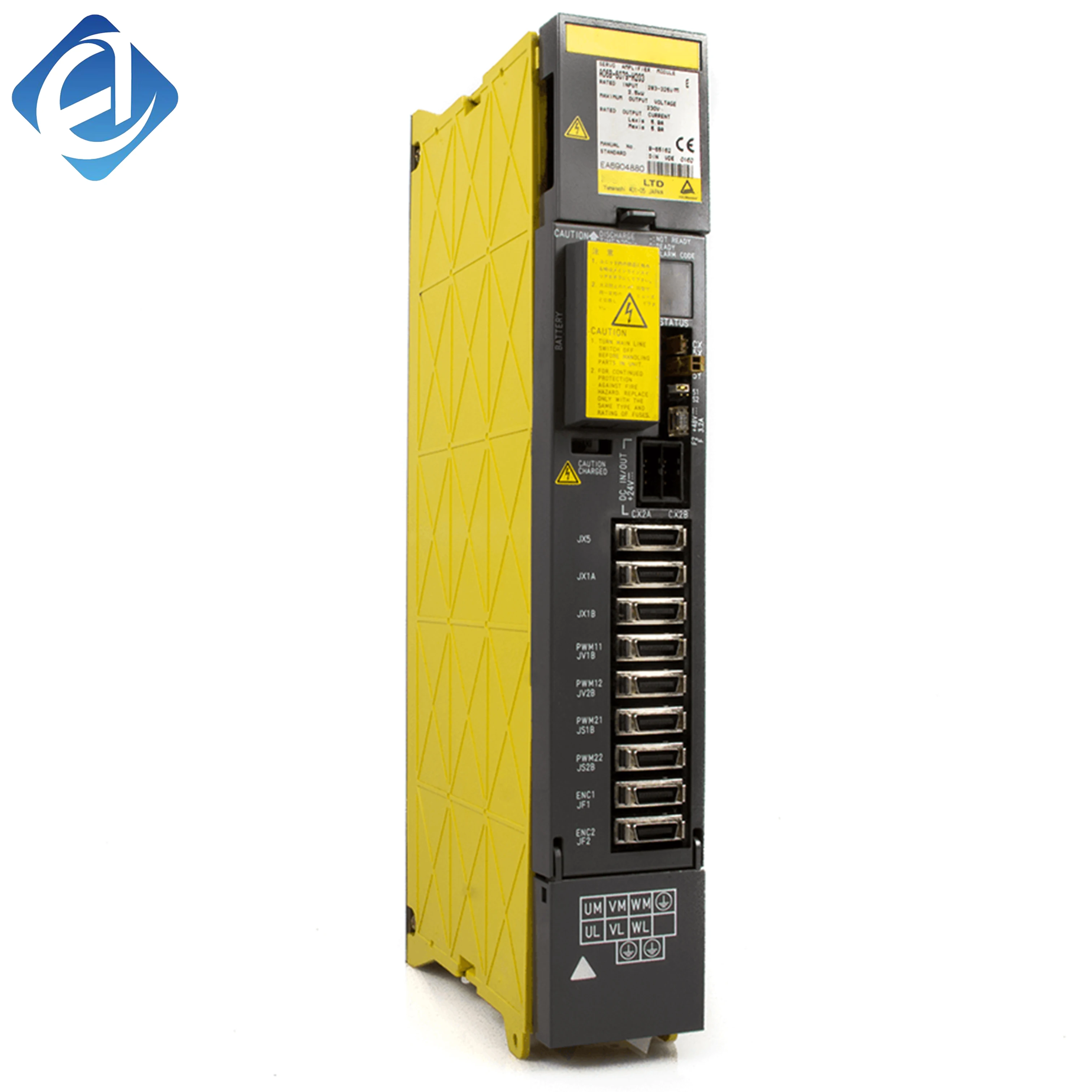 New Original A06B-6059-H203 This AC spindle drive unit belongs to A06B series for industrial CNC machine tool systems. It realizes high‑precision speed and torque control for spindle motors to support stable cutting processing.