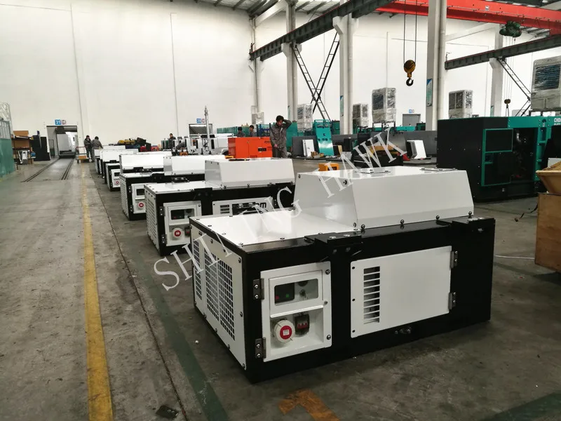 Kubota Engine for Underslung Genset Use with 180L Fuel tank 15kw Gensets 60hz 460V Under of Truck Chassis