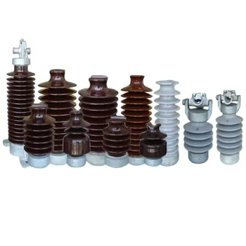 High Voltage Porcelain Insulators Horizontal Line Post Insulator ...