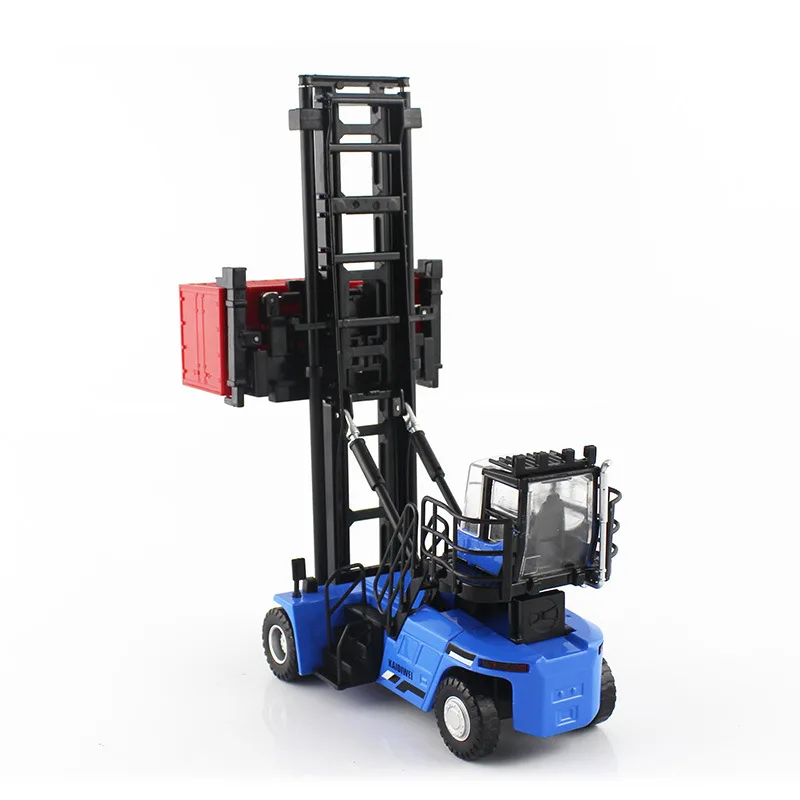 KDW 1:50 Die Cast Alloy Empty Container Stacker Car Model
