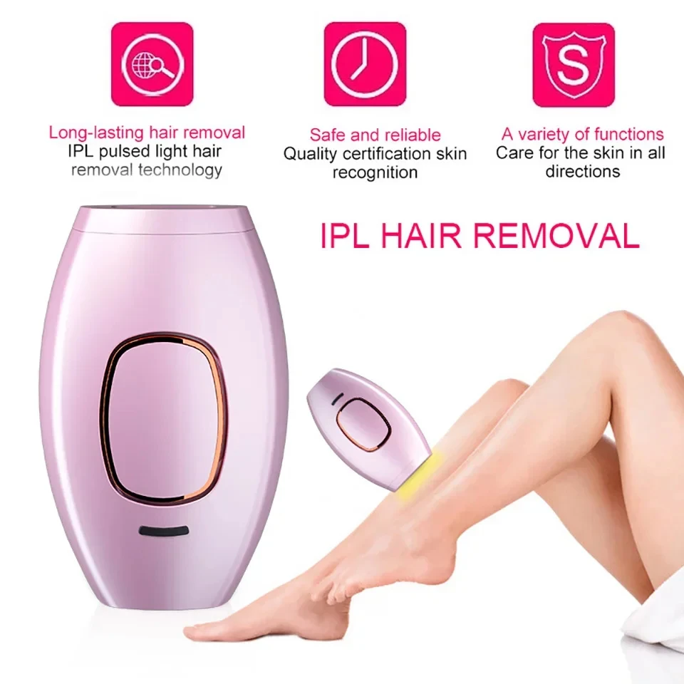 Painless Portable Ipl Laser Ipl Hair Removal Handset Epilator Device Hair Remover Machine for Women Hair Removal From Home Use