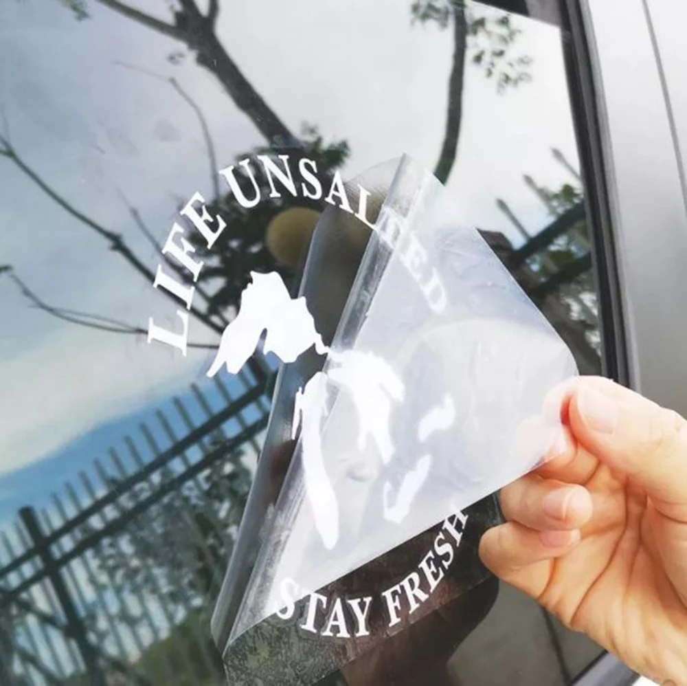 Custom Printed Vinyl Adhesive Car Decoration Sticker Buy Car