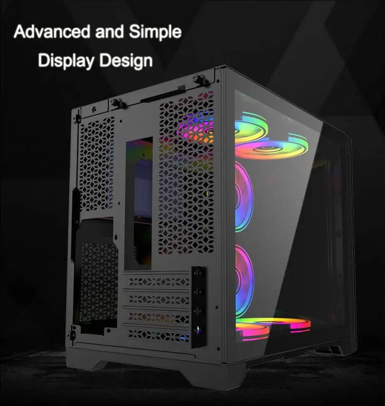 Custom Rugged Horizontal Matx Custom Computer Case Fabrication Pc Cases