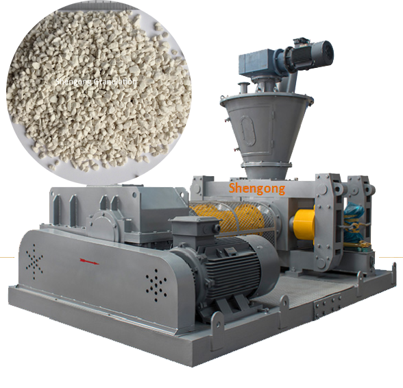 Китай, Грануляция Changzhou Shengong для неорганических химических минералов, микронитриентные удобрения NPK, гранулятор с двойным роликом