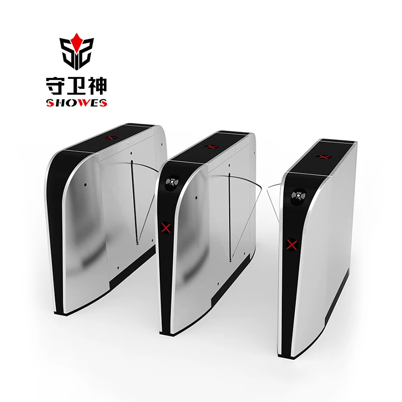 Qr Code Access Control System Portable Metro Turnstile Gate Flap Barrier Turnstile for Gym