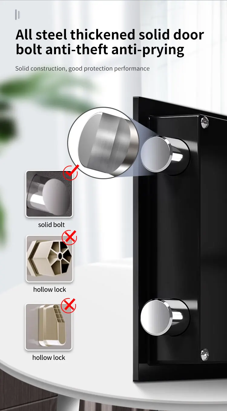 CEQSAFE 2025 Hot Selling Smart Electronic Digital Security Locks Mini Safe Box supplier