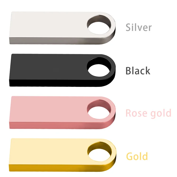 Metal Mini USB Flash Drive 64GB 32GB 16GB 8GB Pendrive USB Stick Pen Drive 4GB For Tablet PC - ANKUX.COM