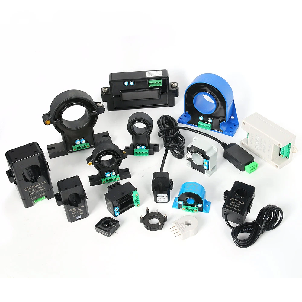 Hall Current Transducer AC DC 5A 10A 20A 50A 100A 200A 300A / 4-20mA 5V 10V RS485 Current Transformer Hall Effect Current Sensor