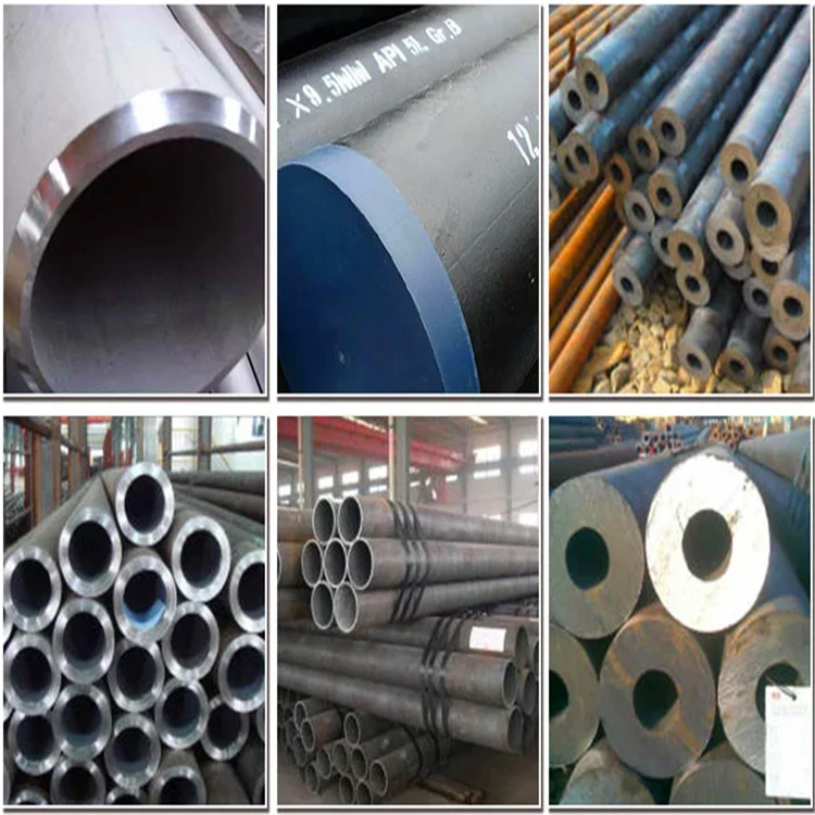 Supply ASTM Round Carbon Seamless Ms Steel Pipe for Boiler and Heat Exchanger Boiler Tube
