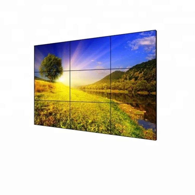 UHD 4k 55 Ultra Narrow Bezel High Resolution Video Wall For Broadcasting