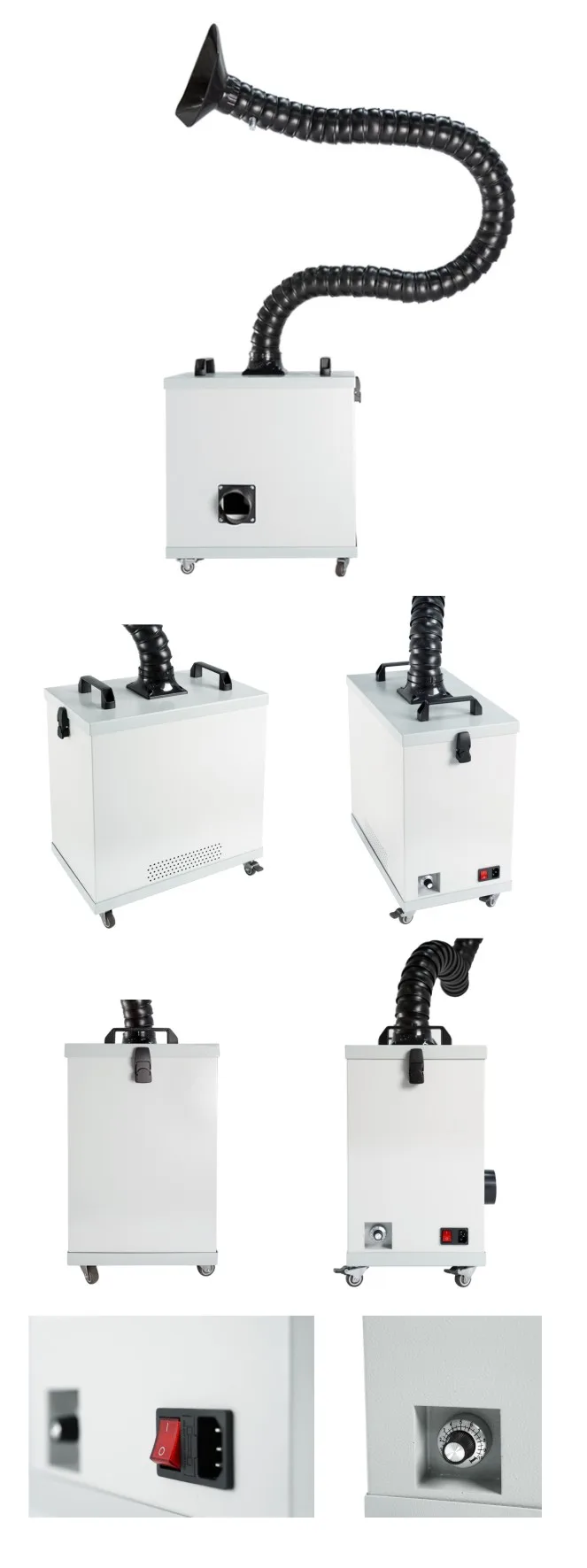 Laboratory Fume Smoke Extractor, fume extractor - detail 6
