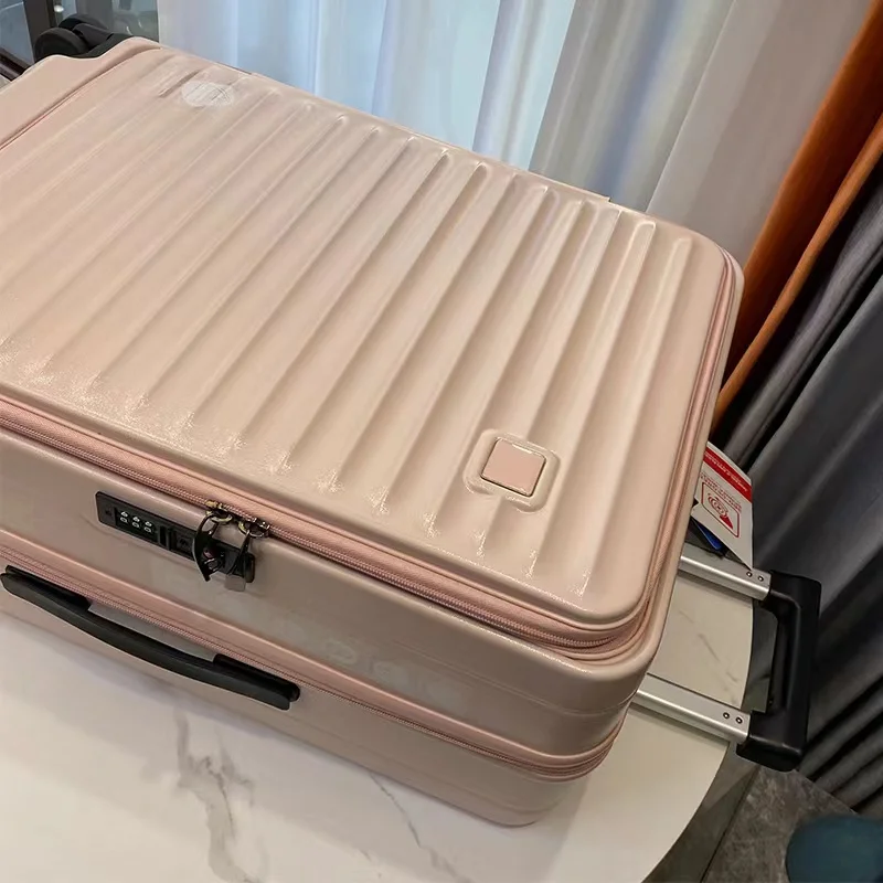 Pc Hardsided Suitcase With Usb Charging Port Suitcase New Carryon