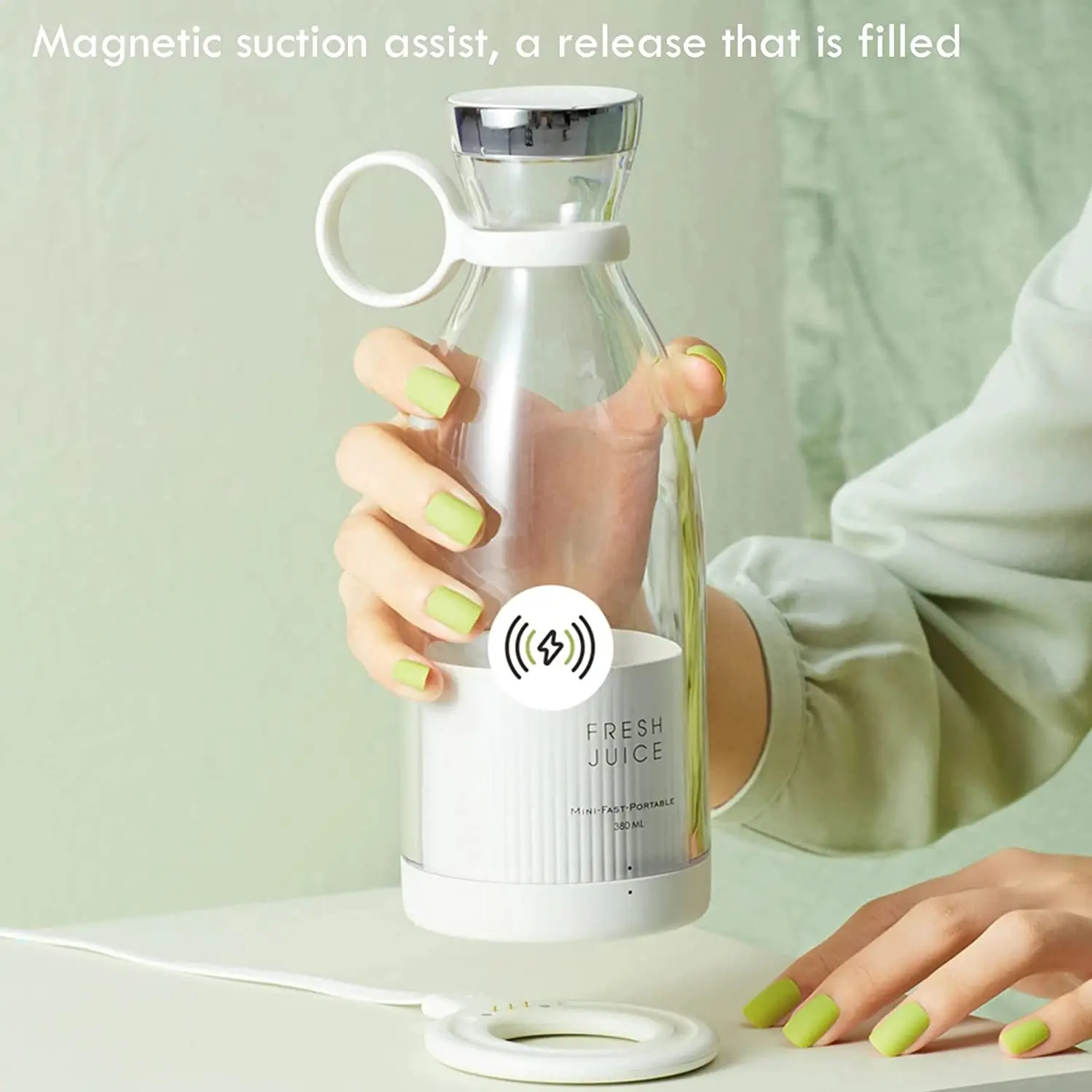 2023 Newest Fresh Juice Mini Fast Portable USB Blender