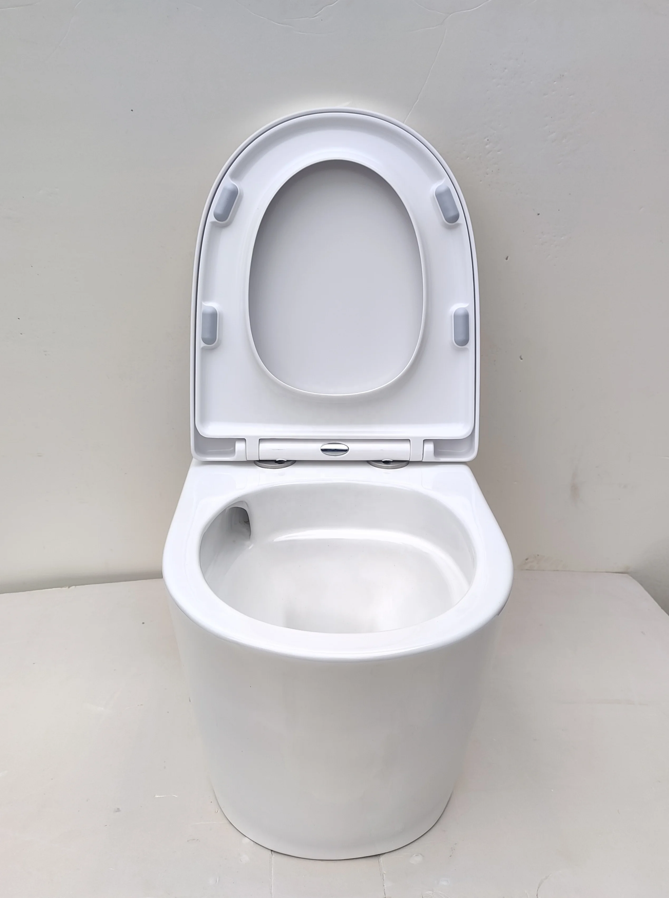 New Ceramic Wall Mounted Tornado Toilet Bowl Super Swirling Modern Bathroom Sanitaryware WC Inodoro details