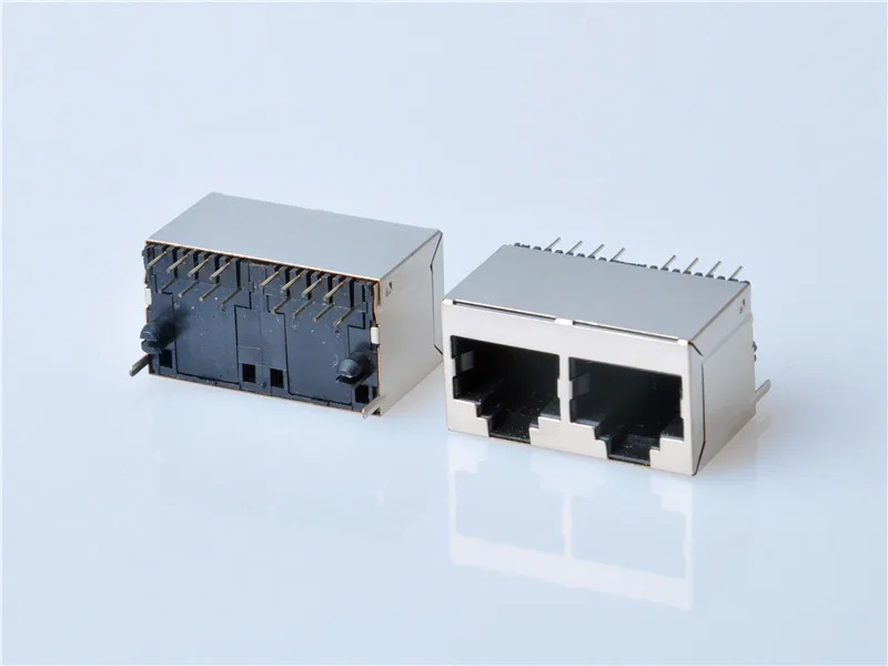 10 Prises RJ45 8P8C PCB 18mm Pour Réseau LAN - Uxcell - Neuves