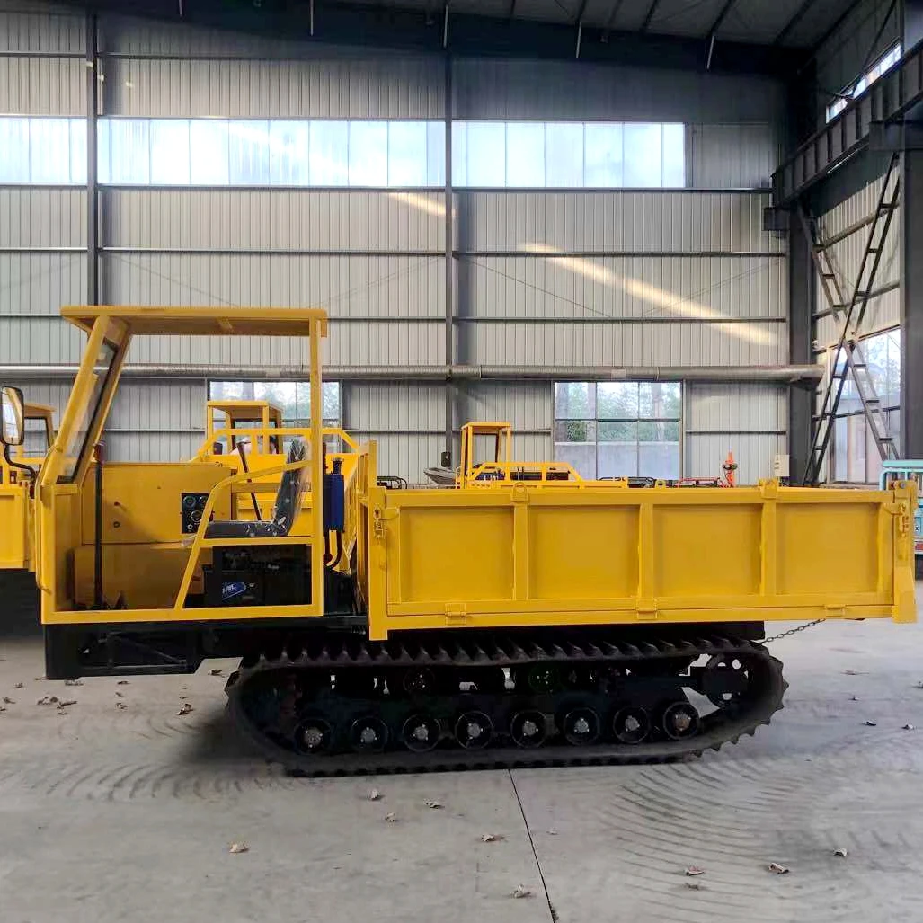 New Track Dumper Camión volquete sobre orugas de 5 toneladas para  ingeniería y agricultura| Alibaba.com