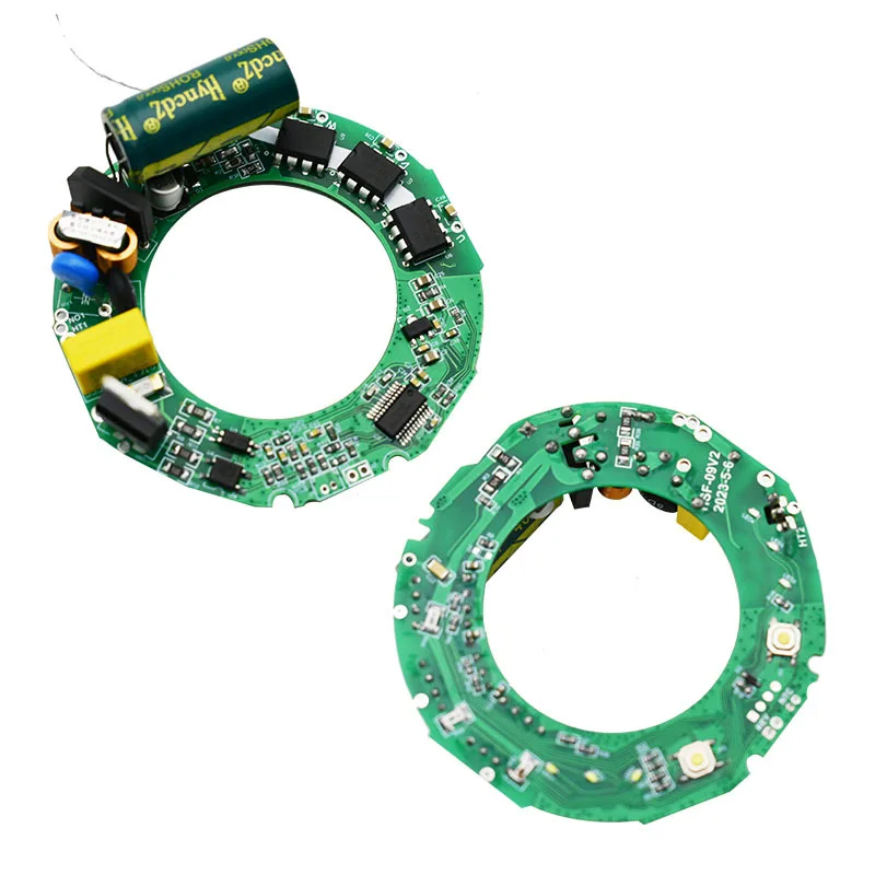 Oem Fpc Board And Rigid-flex Pcb Manufacturerg Green Solder Mask HASL Surface