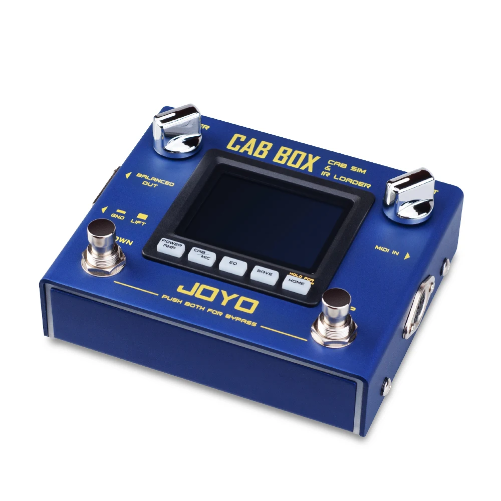 JOYO R-08 CAB BOX - Digital Multi Effect Pedal with IR Loader