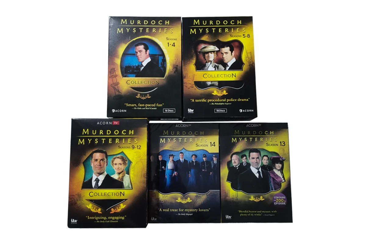 Murdoch Mysteries: Seasons 1-13 DVD The Complete Series hotsell Box Set BRAND NEW