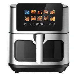 8l 10l 12l Large Electric air Fryer De 8l Smart Digital Air Fryer Stainless Steel Multi Function Electric Air Frier Oven