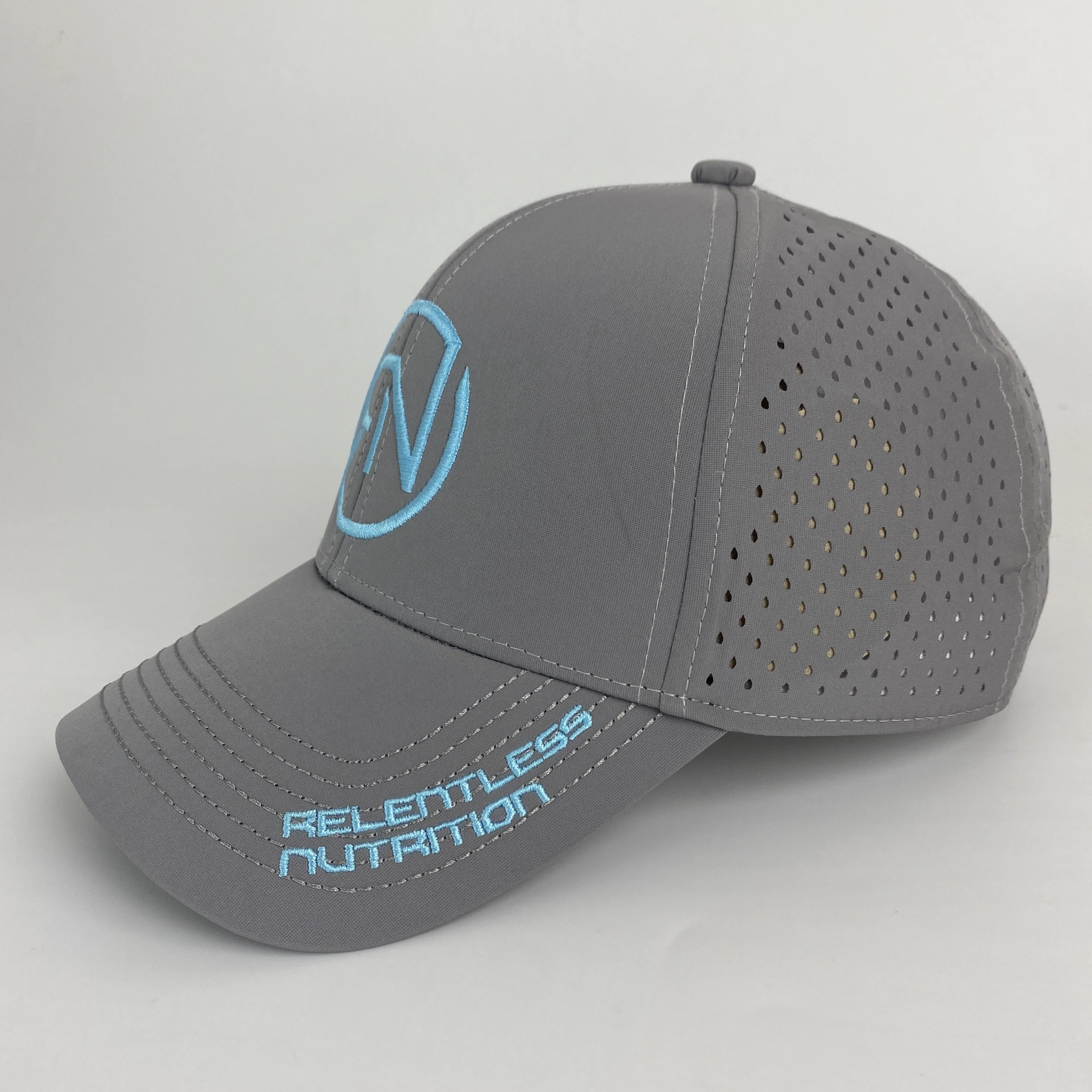 Hs40 Custom Blank Unisex Men White Nonwaterproof Hats Gorras Veracap