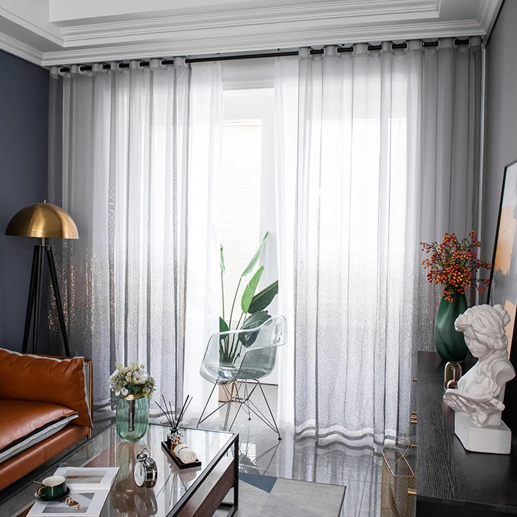 Luxury Design Curtains for the living room ready made fire resistant curtain hotel pinch pleat curtains