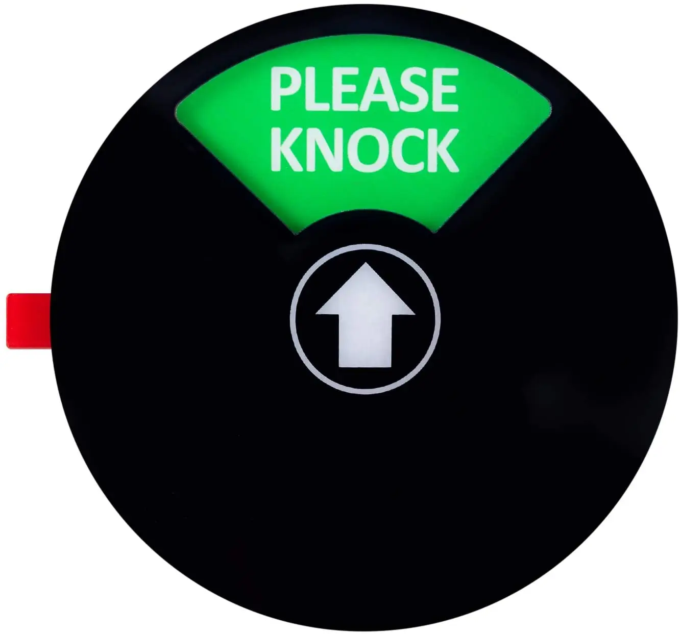 High Quality Custom Magnetic Round in a Meeting Out of Office Please Knock Do Not Disturb Acrylic Door Sign for Office Front Doo