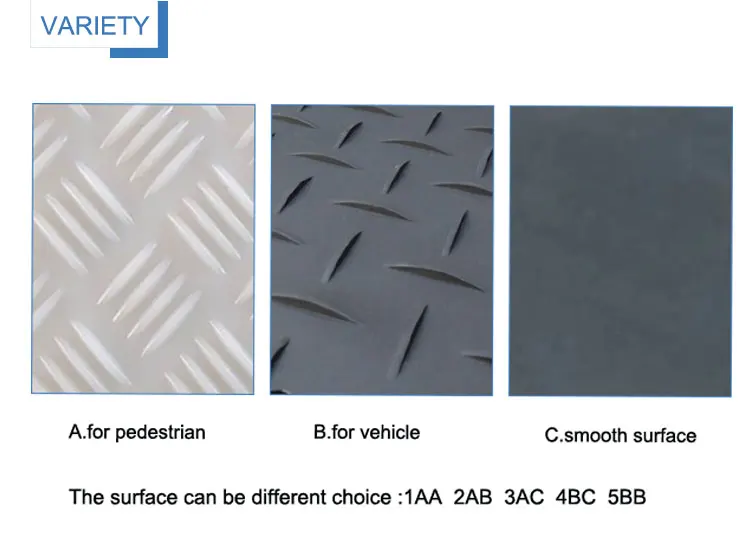 Heavy Duty Speed Bumps Ground Guard Temporary Road Mat for Construction Truckway supplier