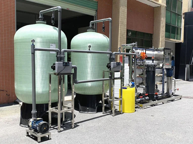 8000L/H Borewell salt Water Treatment System Plant Brine Reverse Osmosis Water Purifier Machine for Agriculture/farm