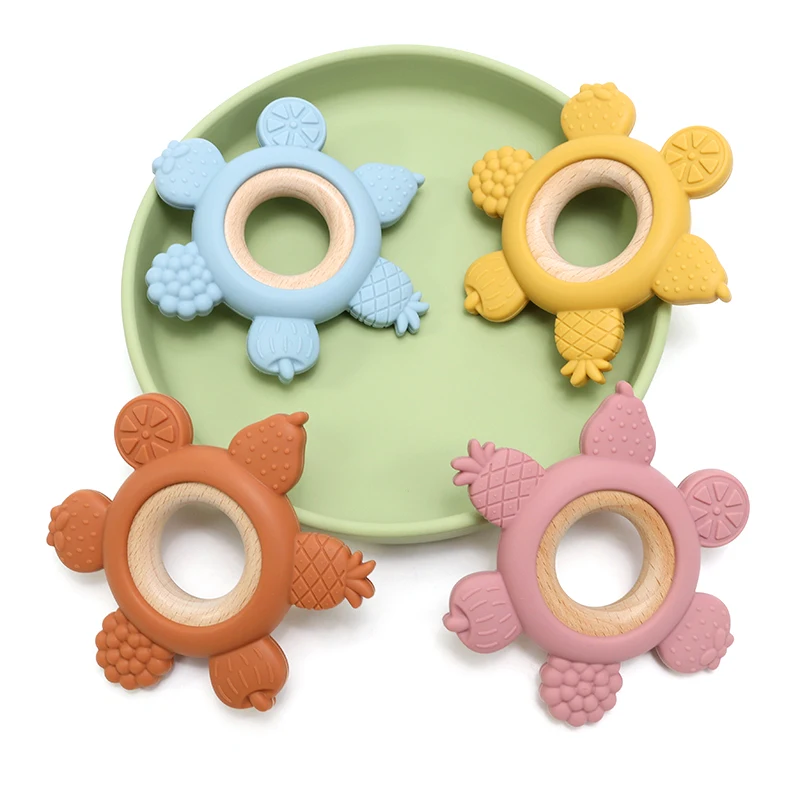 The Teething Egg And Grippie Ring- Baby Development Toys
