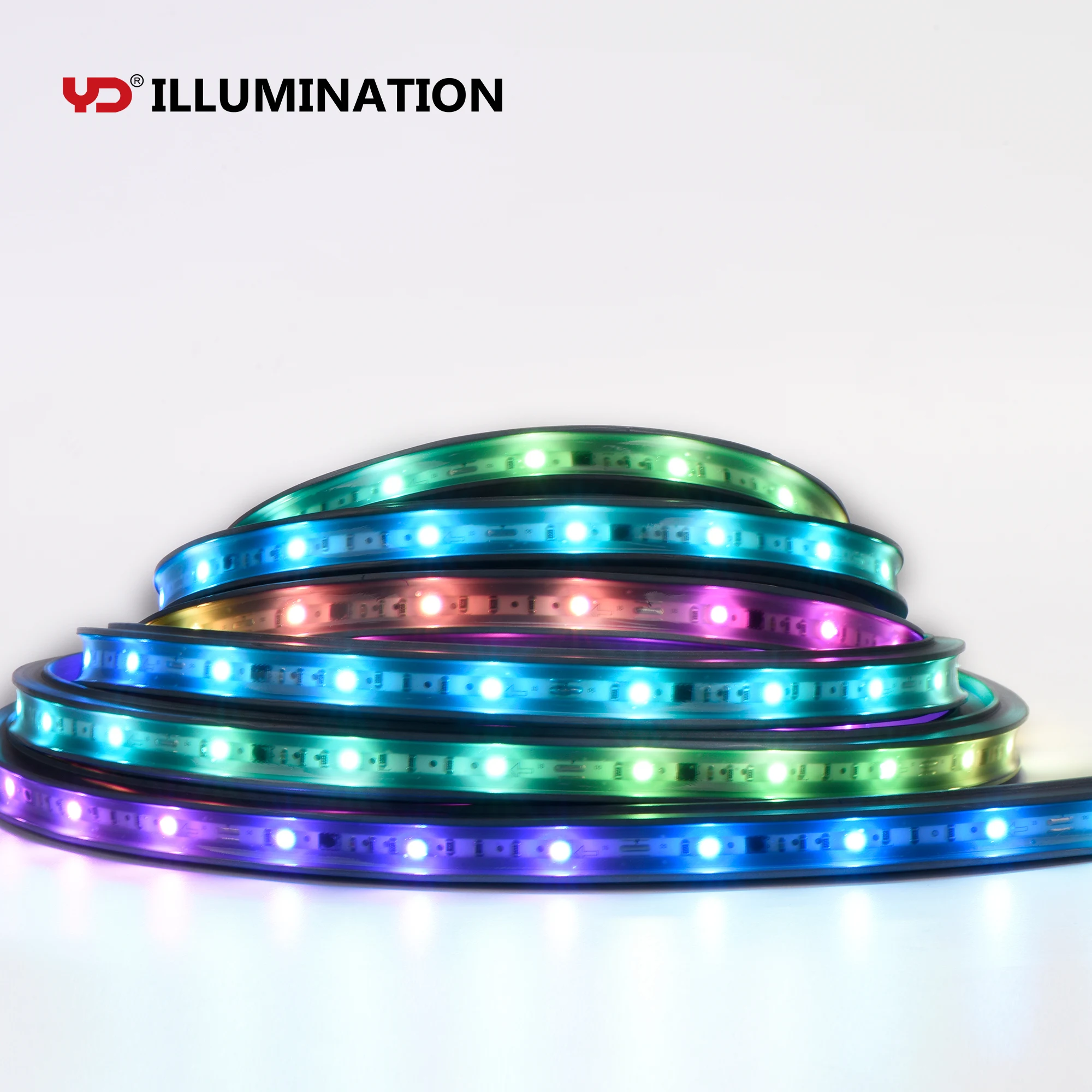 Vivid Outdoor SIP Controlled Waterproof and Fireproof 12V Vivid RGB LED Strip Light