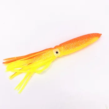Cheery New 18cm 22cm Rubber Squid Skirts Octopus Soft Fishing Lures Tuna Sailfish Baits Mix Colors – Soft Lure – view 4