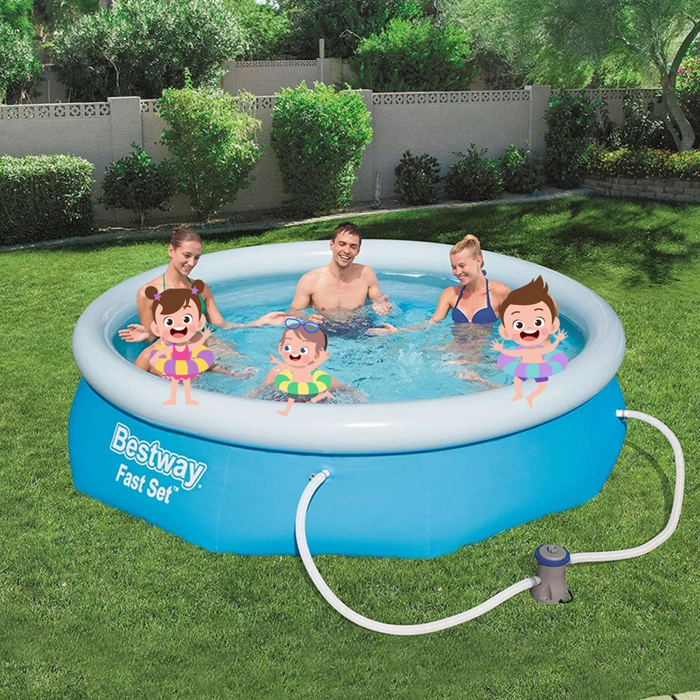 Bestway 10FT Pool - Fast Set Inflatable Swimming Pool