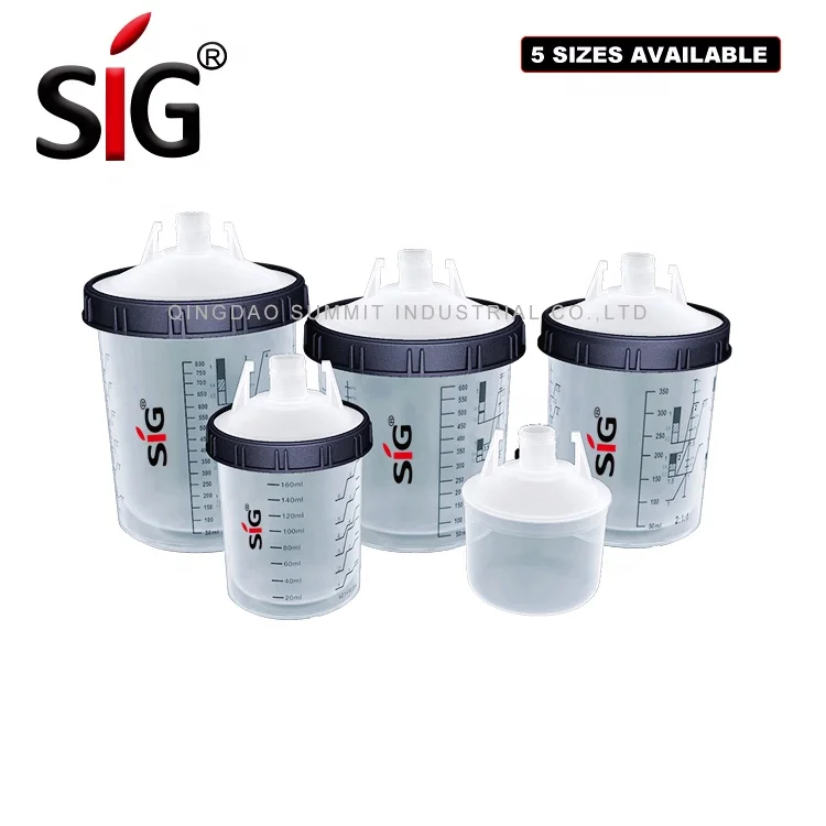 
Производство стаканчиков pps с черным кругом, подходящим к любой чашке с распылителем 