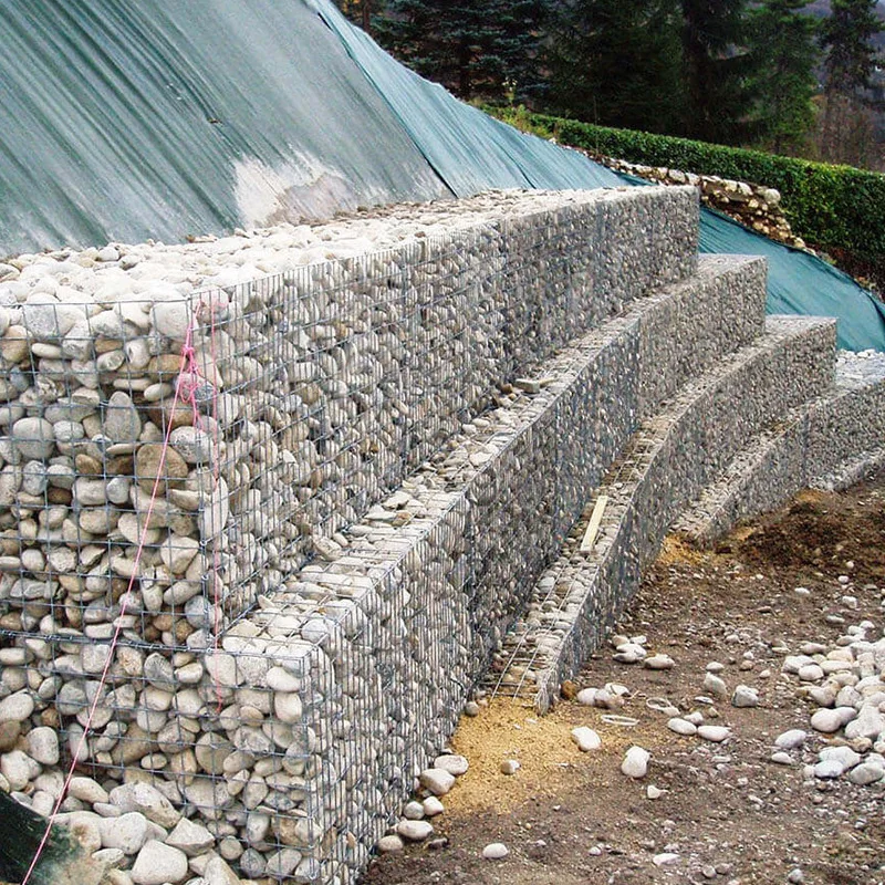 Gabion Standard Galvanized Hot Boxes Basket Fence Wall 2x1x1 Wire Mur ...