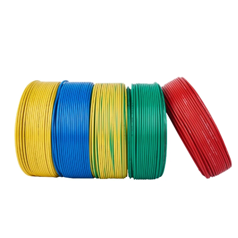 Electric Wires Factory Custom High Quality and Safety Fire Resistance Wires High Temperature Resistance Wires Wdz-byj 6mm 10mm