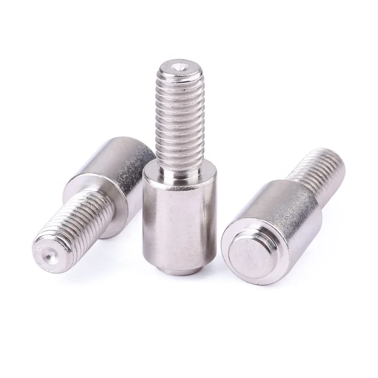 Non-standard customization fillister head welding screw mechanical thread stainless steel plain