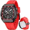 red black