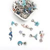 colored charms 10pcs