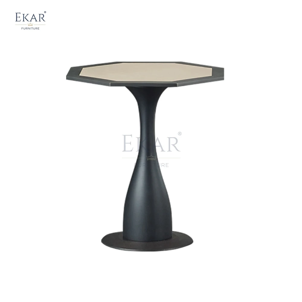 Table d'appoint moderne inspirée du modèle EKAR Iko, table de chevet élégante