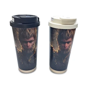 D5039 Metal Coffee Cup BLACK MYTH WUKONG 304 Stainless Steel Thermos Cup Coffee Cup Can Be Carried