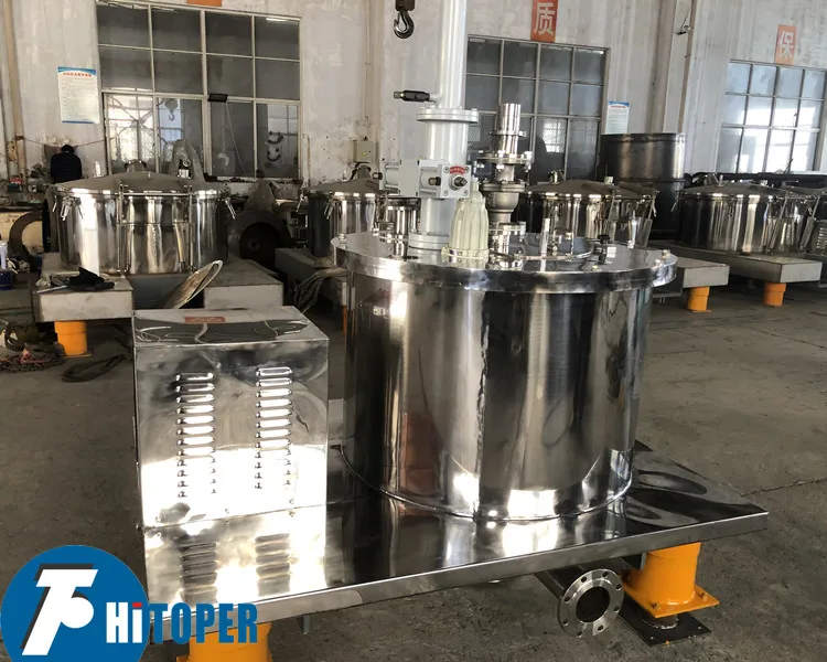 PGZ800 Scraper Bottom Automatic Discharge Centrifuge Separator Export to Croatia