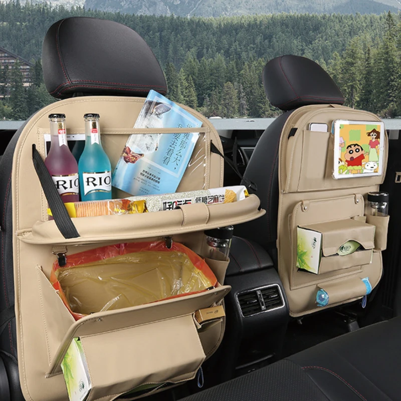 2024 Foldable Car Seat Back Organizer with Tablet Holder - Amazon Best Seller, Adjustable for Kids