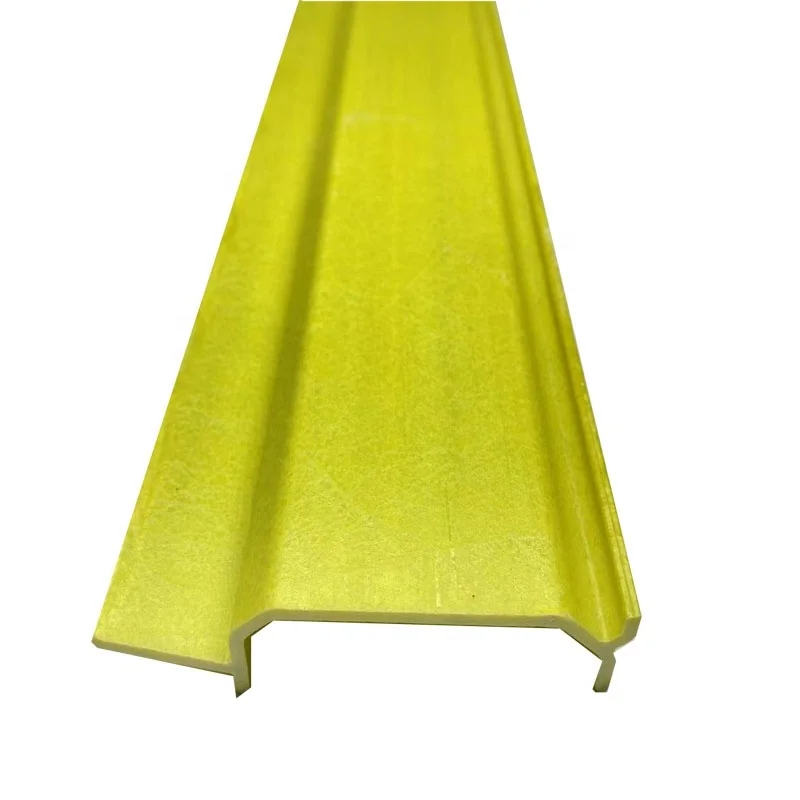 Custom High Strength Lightweight Industrial Pultruded FRP Profile Direct Factory with Cutting Service