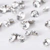 White crystals+silver fittings