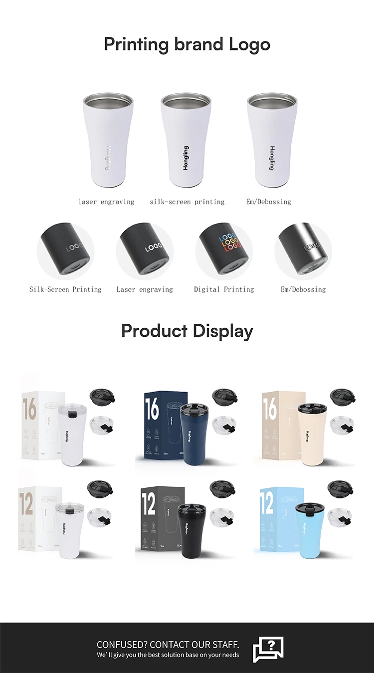 KOLINK Tumbler Color Selection Showcase