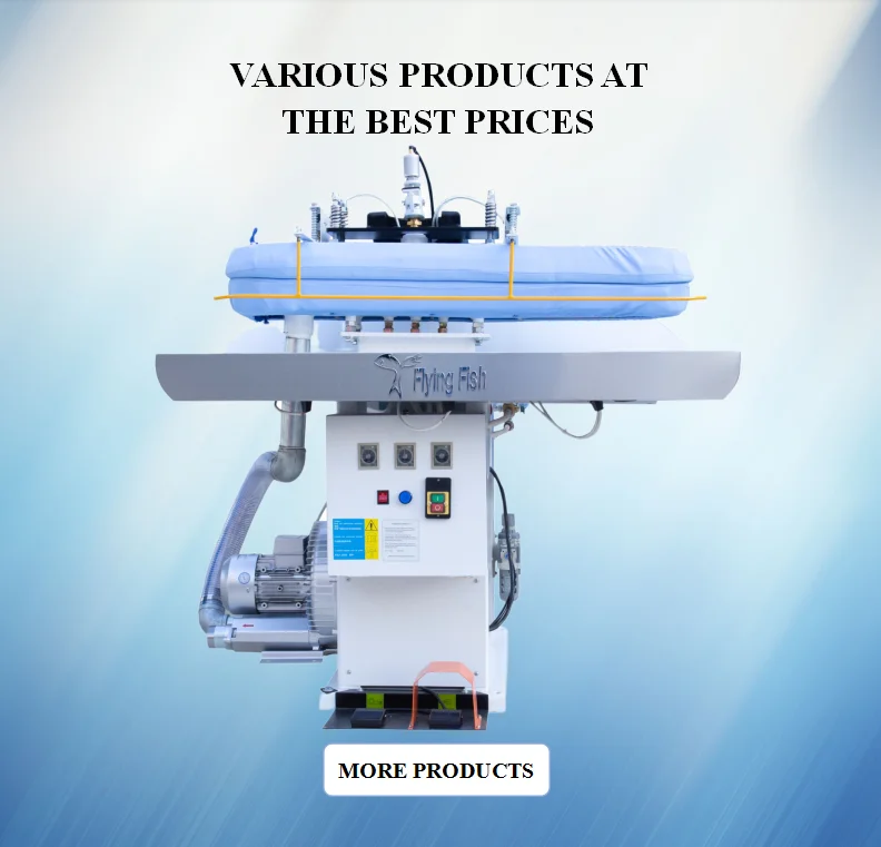 Industrial Laundry Steam Press Machine for Clothes Dry Cleaning Shop Price manufacture