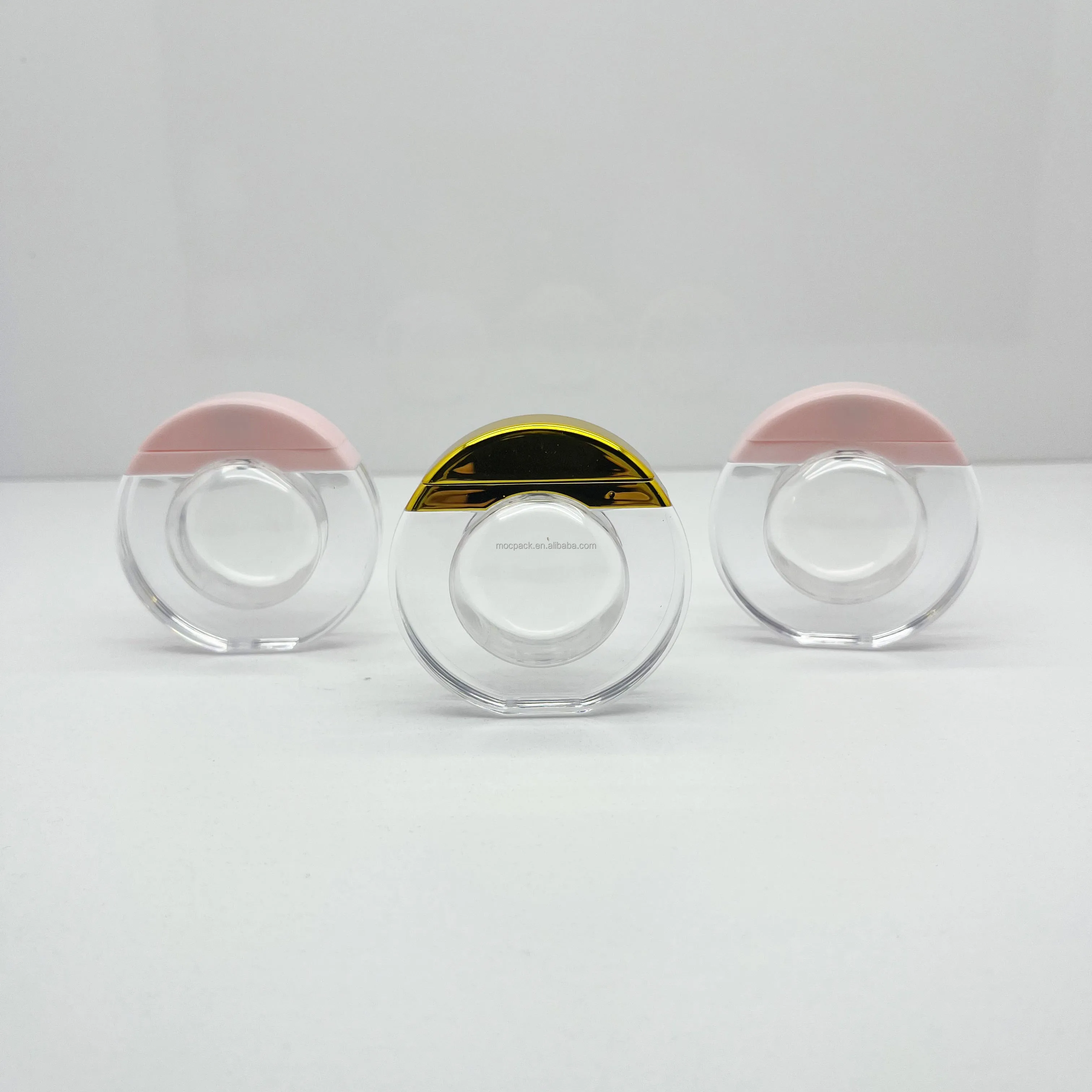 product new design squeeze plastic silicone sunscreen bottle mini portable 10ml liquid blush lip gloss jar-27