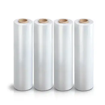 Factory Price LLDPE Plastic Wrap Stretch Film Jumbo Roll/ Pallet Stretch Wrapping Film